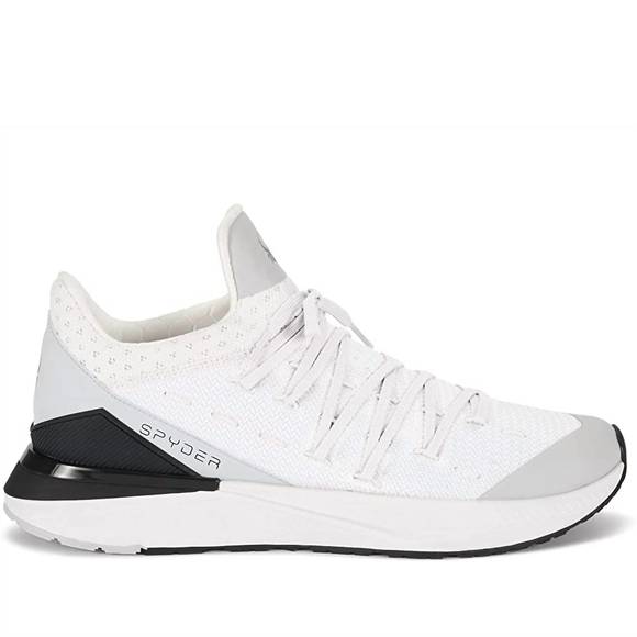 NEW SPYDER mens tempo shoe in white - Picture 5 of 5